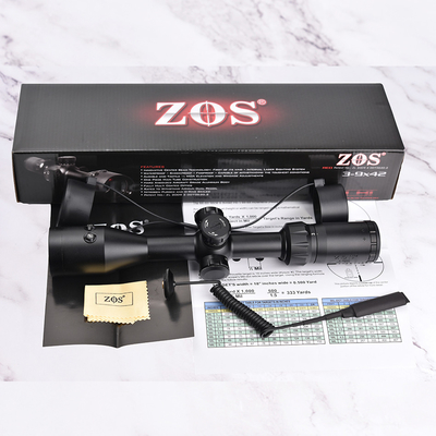 Оптические прицелы ZOS 3-9x42 R6 Первая фокусная плоскость Прицел с красным освещением