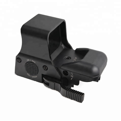 Легко устанавливается 63 мм х 53 мм Reflex 4 Reticle Red Dot Sight для охоты Упорный дизайн