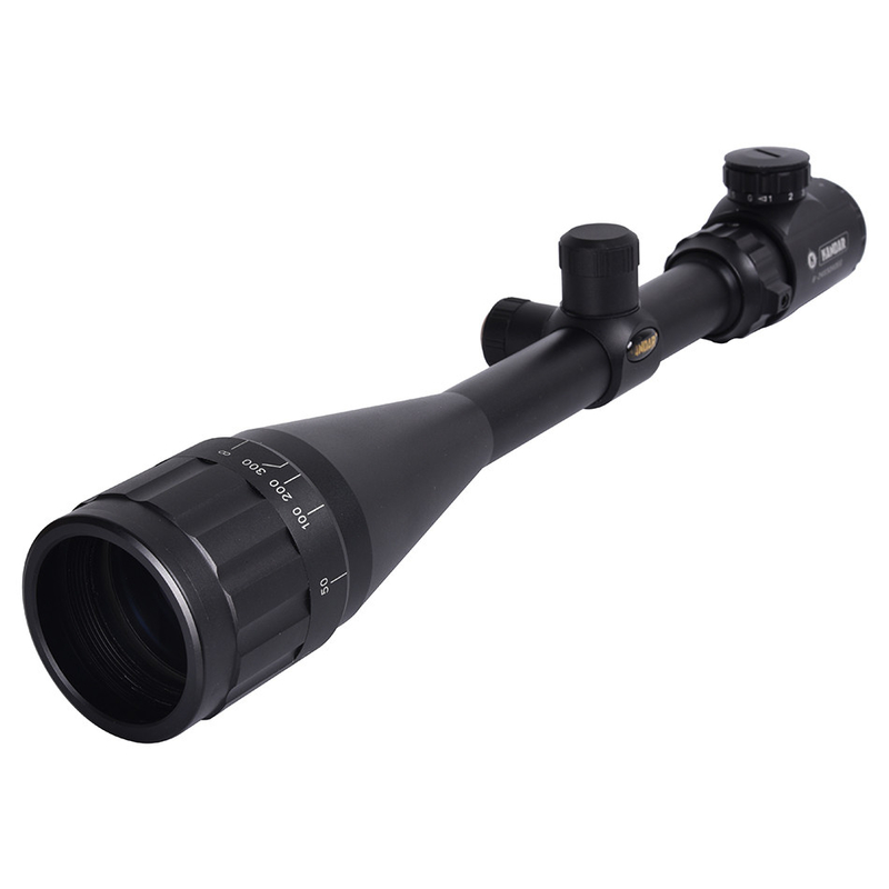 KANDAR 6-24X50 AOEG Красный зеленый освещенный арбалет Ретикул охотничье поле длина мм 380